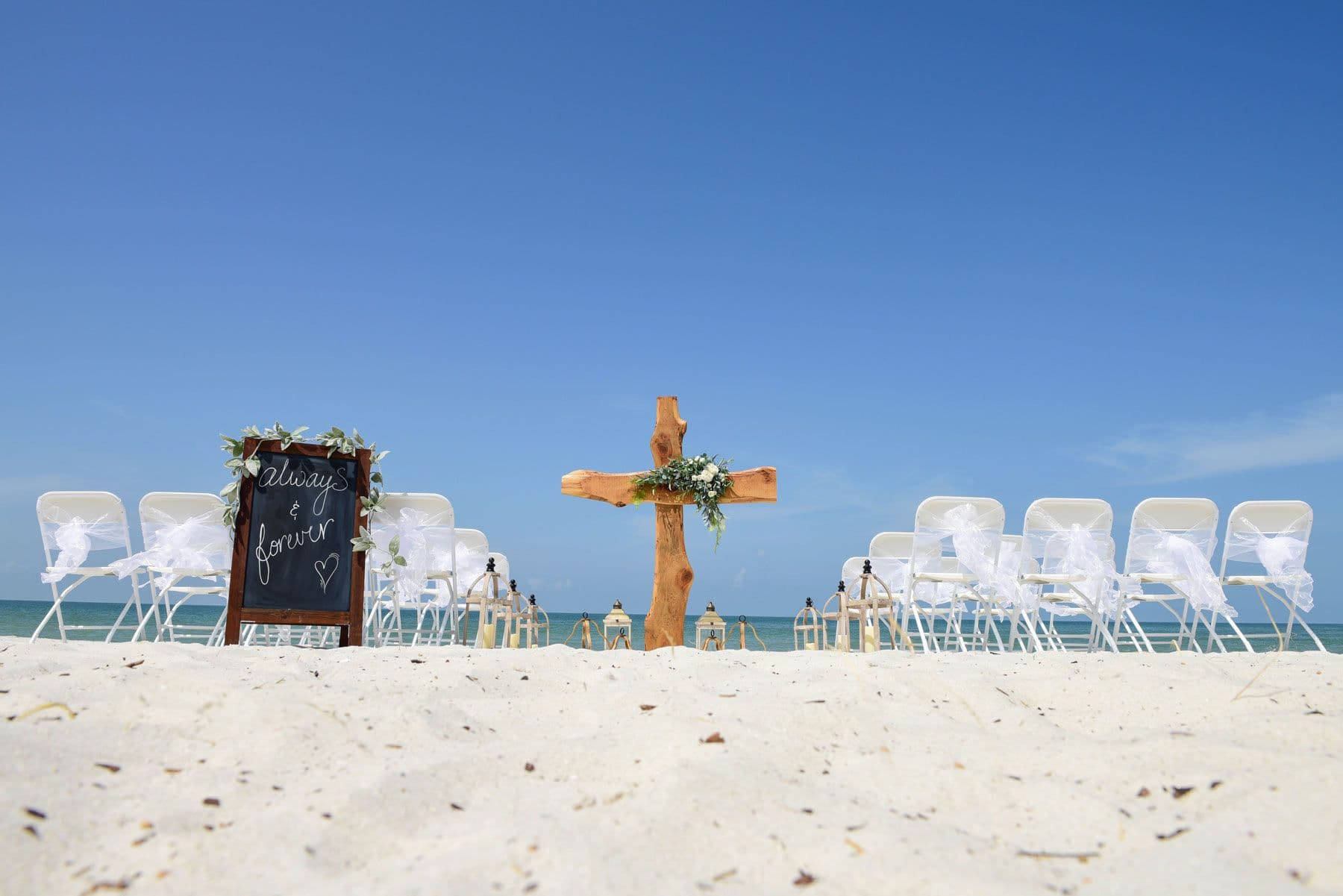 Wedding Cross for beach weddings