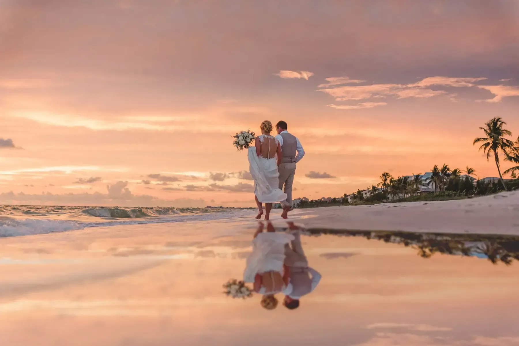 Fort Myers beach wedding photo 2