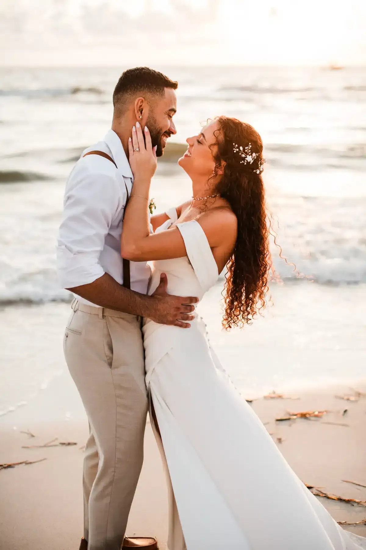 Naples beach wedding photo 2
