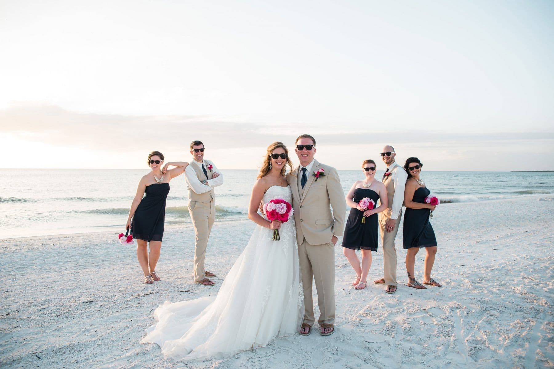 Marco Island beach wedding photo 2