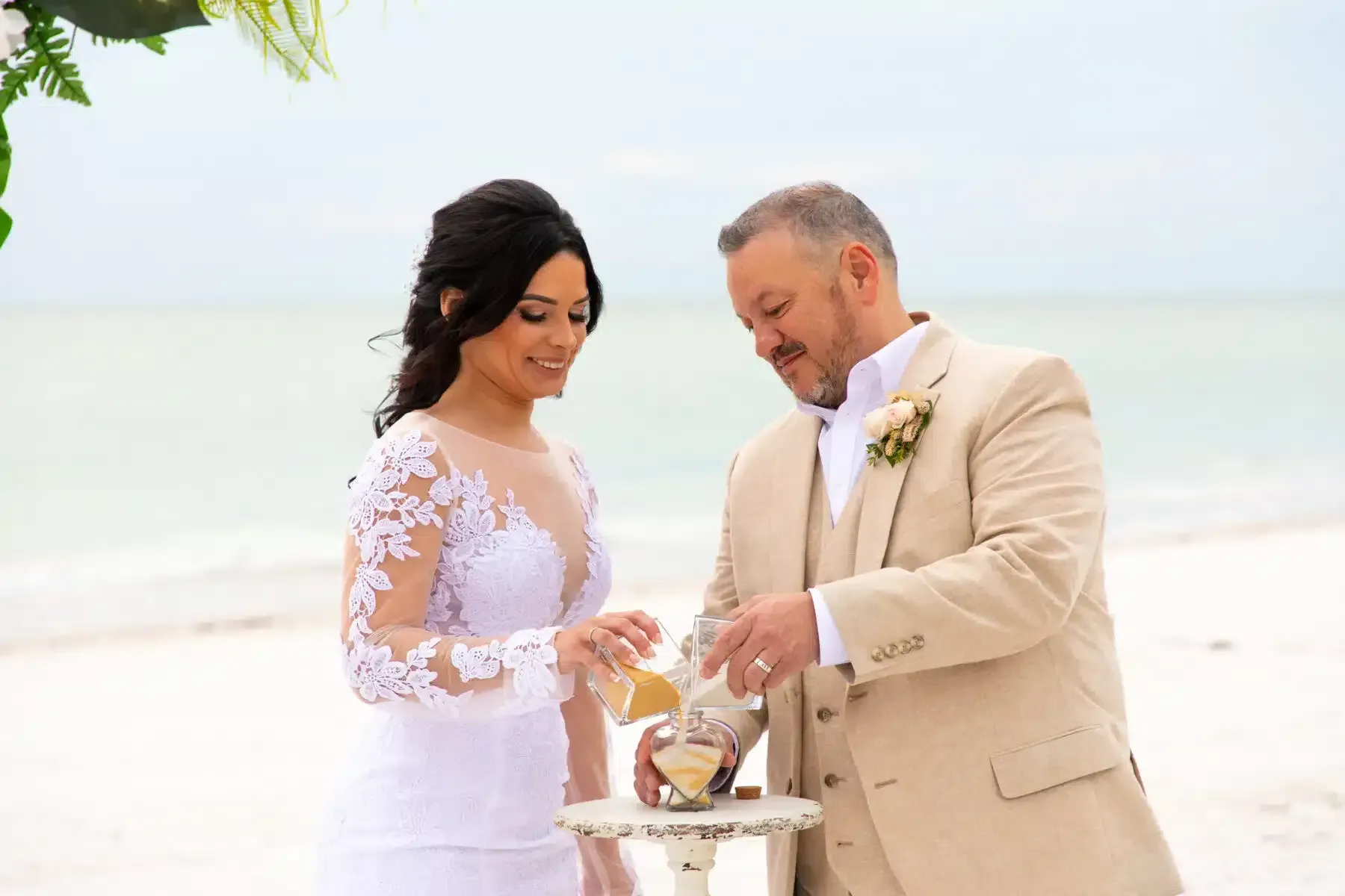 Anna Maria Island beach wedding photo 2