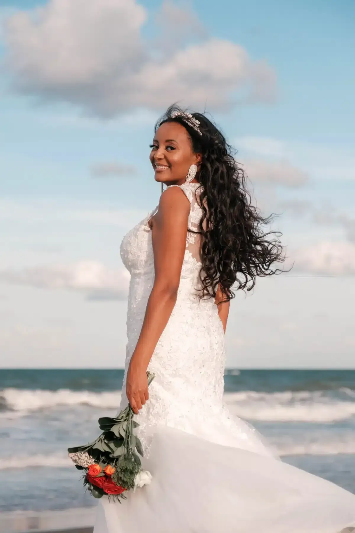 Cocoa Beach beach wedding photo 4
