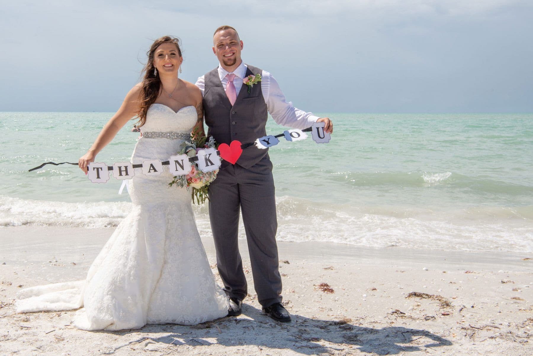 Sanibel Island beach wedding photo 4
