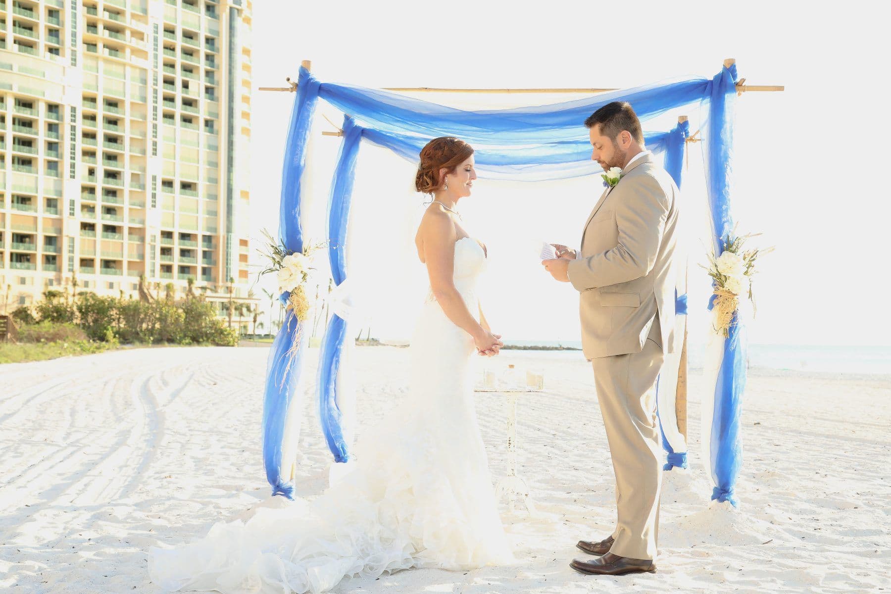 Marco Island beach wedding photo 4