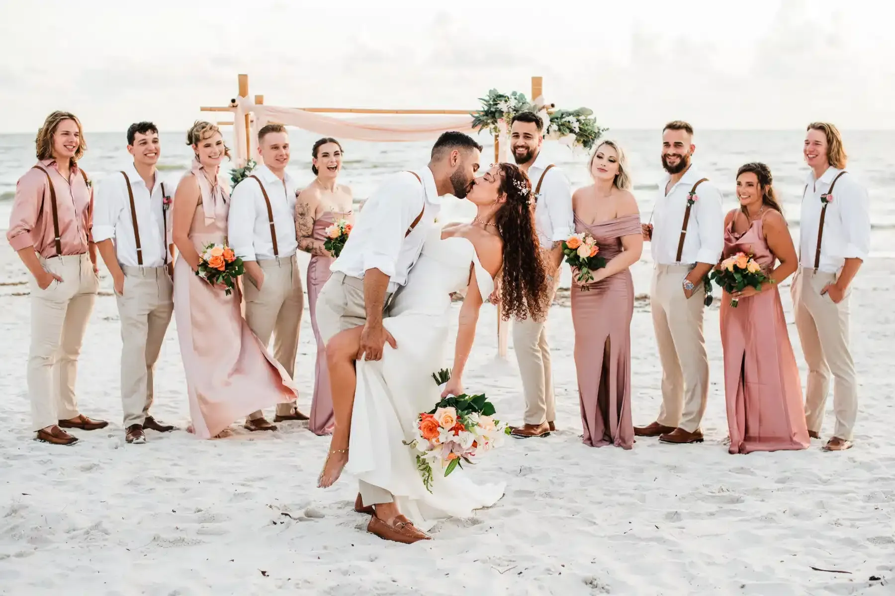 Naples beach wedding photo 4