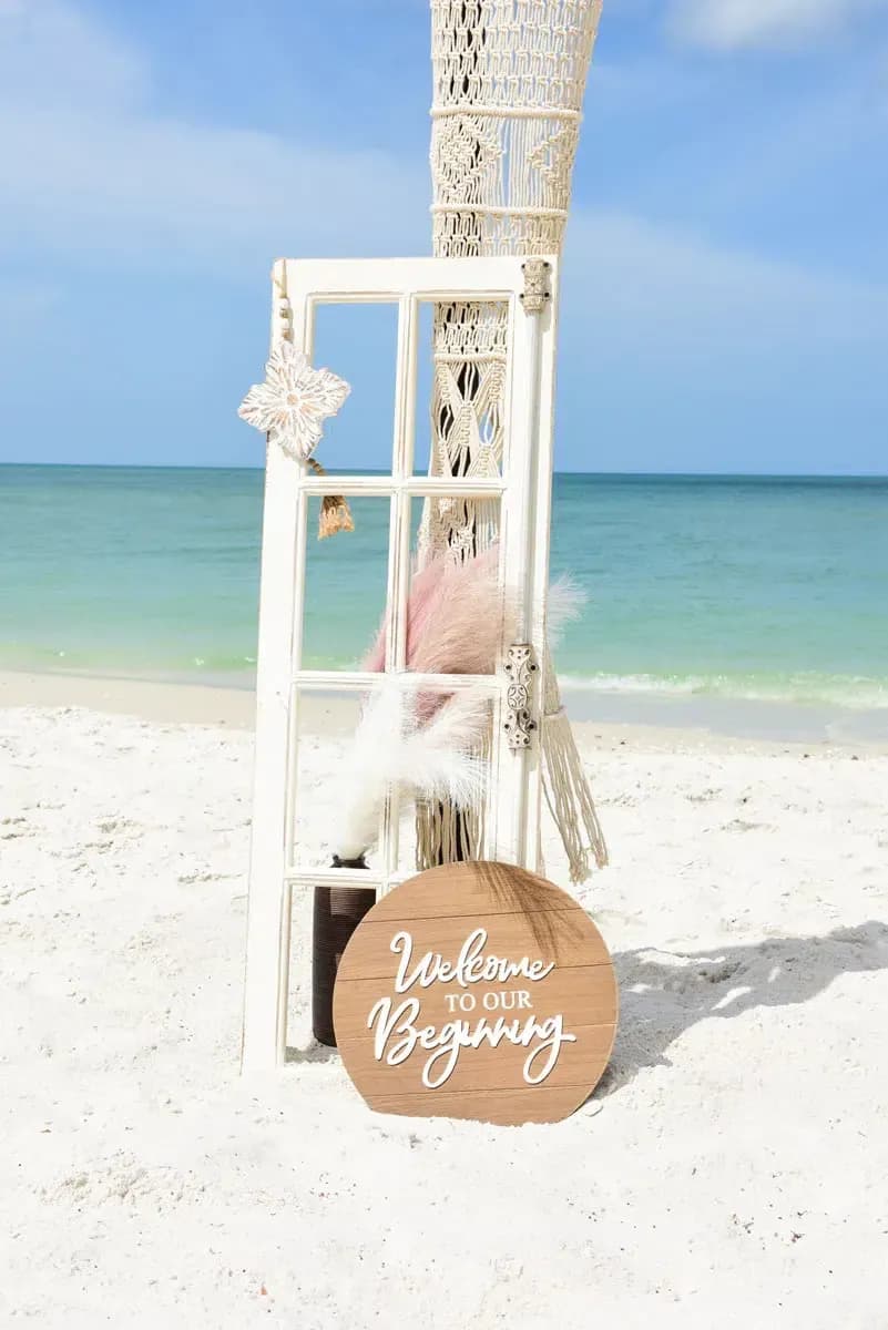 Beach Wedding Boho Decor