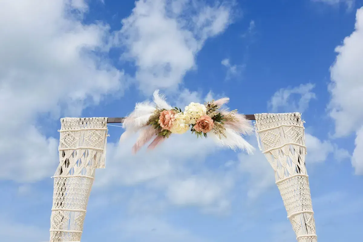 Macrame Wedding Arch Inspo