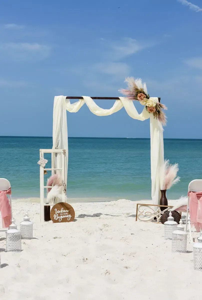 Florida Beach Wedding Boho vibes