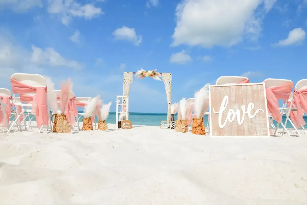 Beach Wedding Boho Style