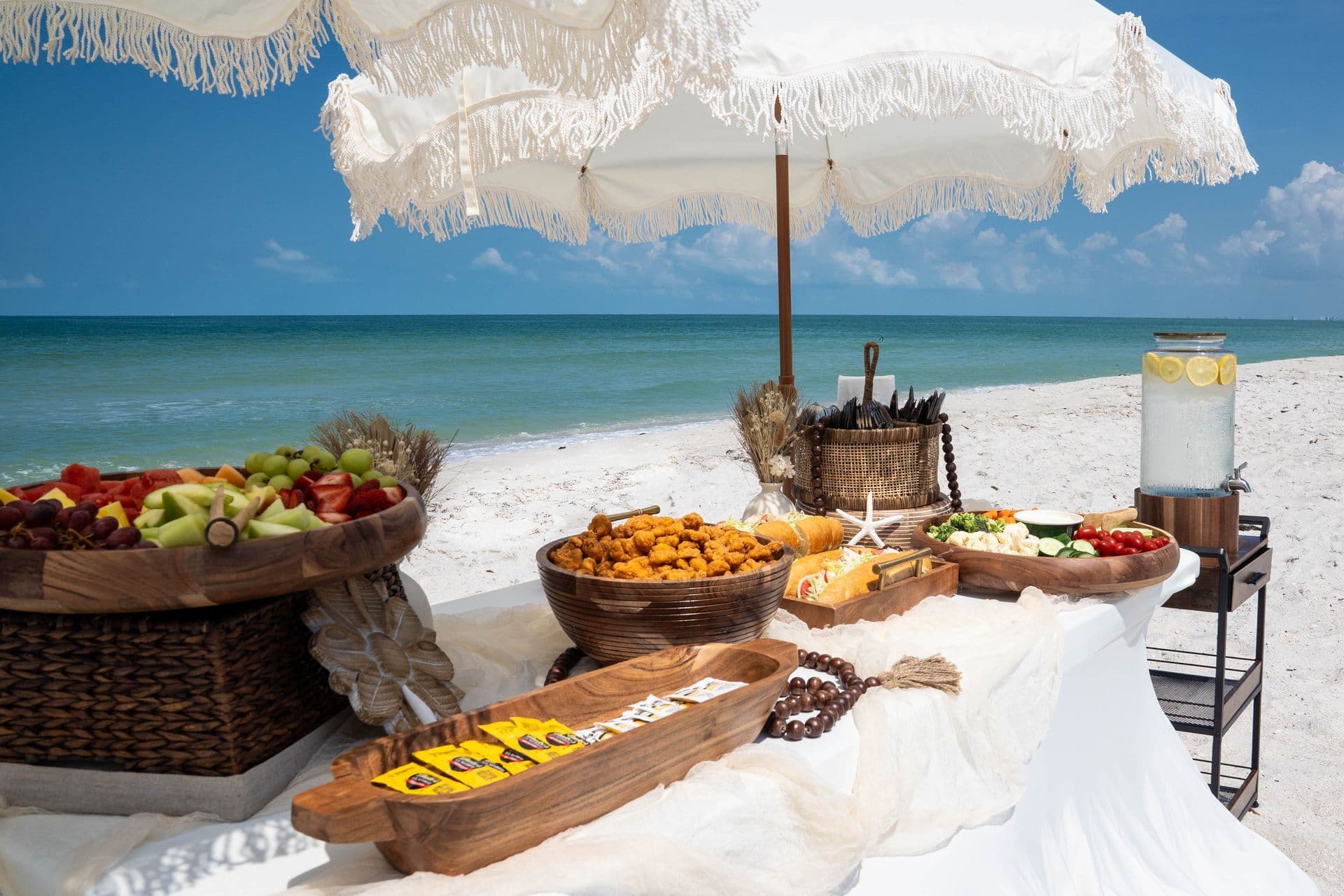 Florida beach wedding ceremony