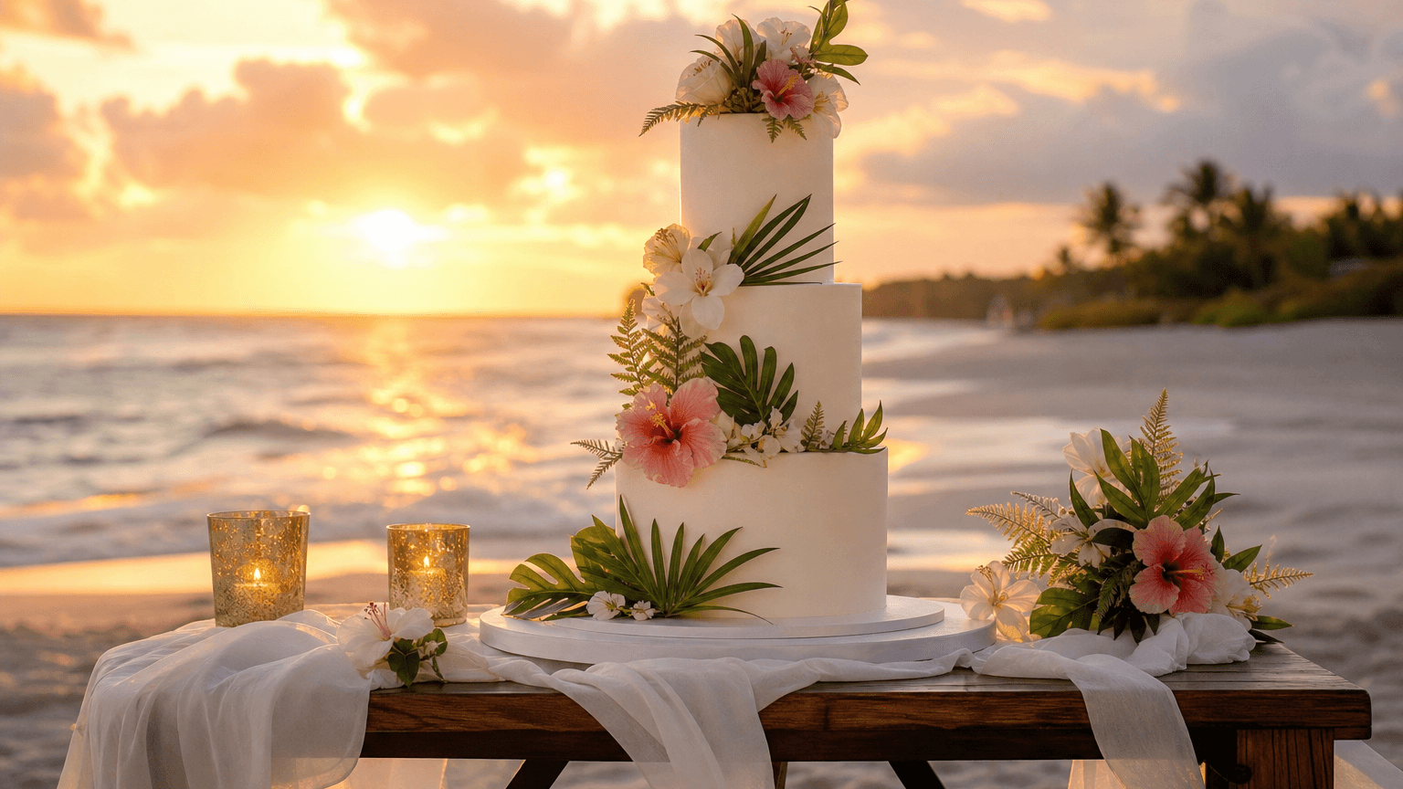 Florida Beach Wedding Cake Guide: Flavors, Design & Delivery Tips